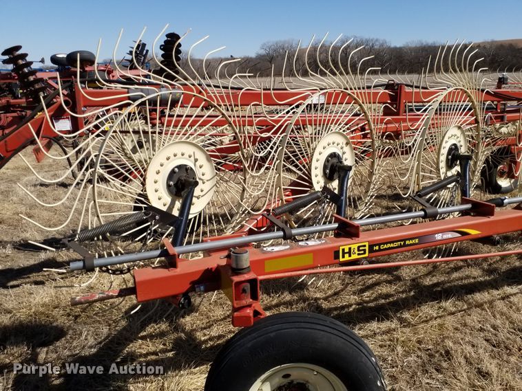 image for item FY9959 H&S BF12HC Hi-Capacity hay rake