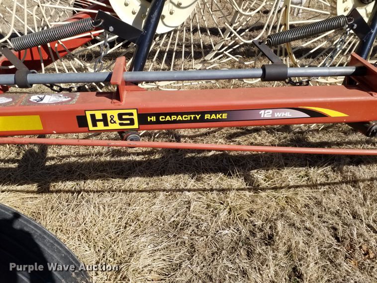 image for item FY9959 H&S BF12HC Hi-Capacity hay rake
