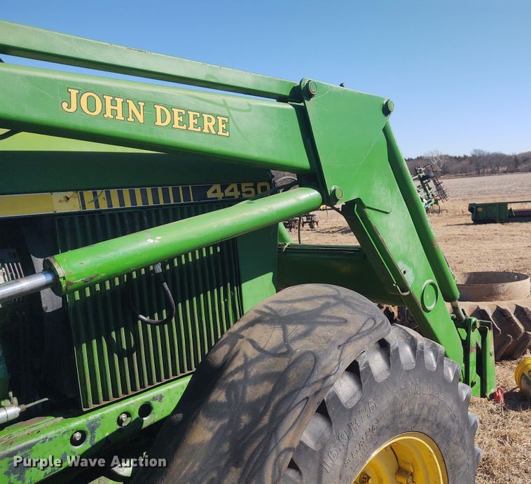 image for item FY9967 1986 John Deere 4450  MFWD tractor