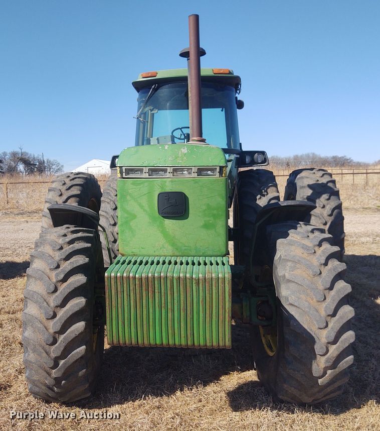 image for item FY9968 1990 John Deere 4955  MFWD tractor