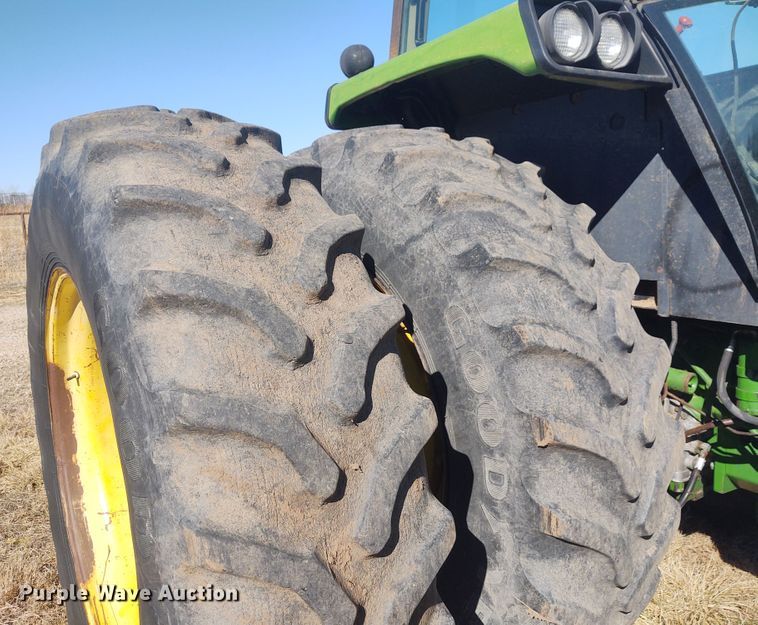 image for item FY9968 1990 John Deere 4955  MFWD tractor