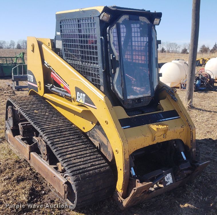image for item FY9971 2007 Caterpillar 277B  tracked skid steer loader
