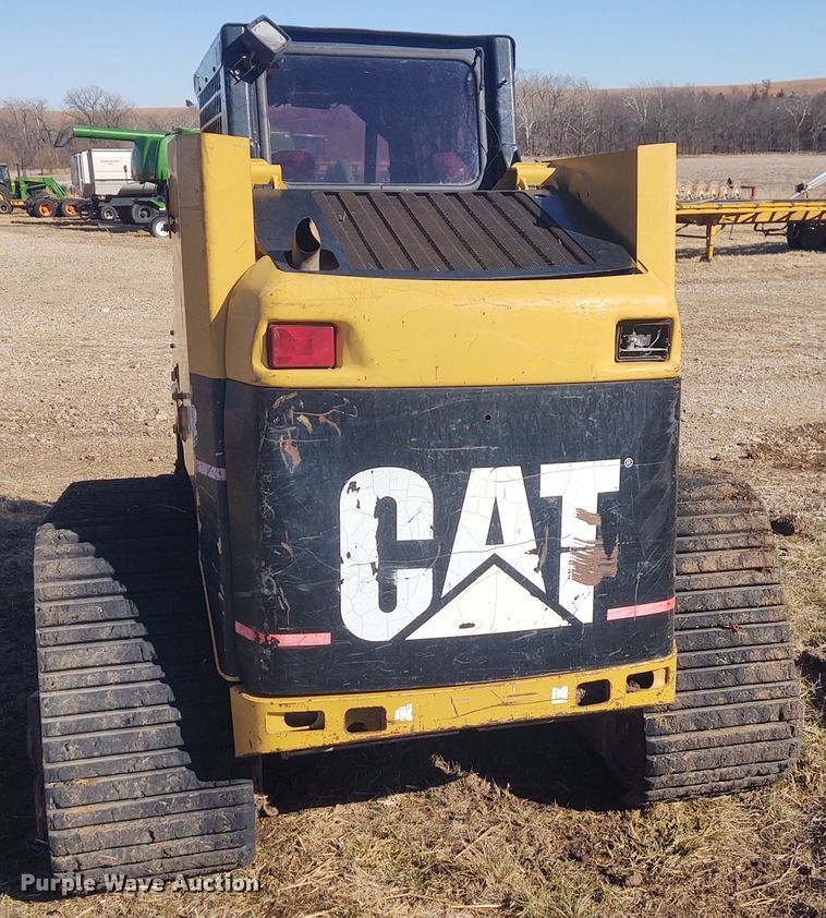 image for item FY9971 2007 Caterpillar 277B  tracked skid steer loader