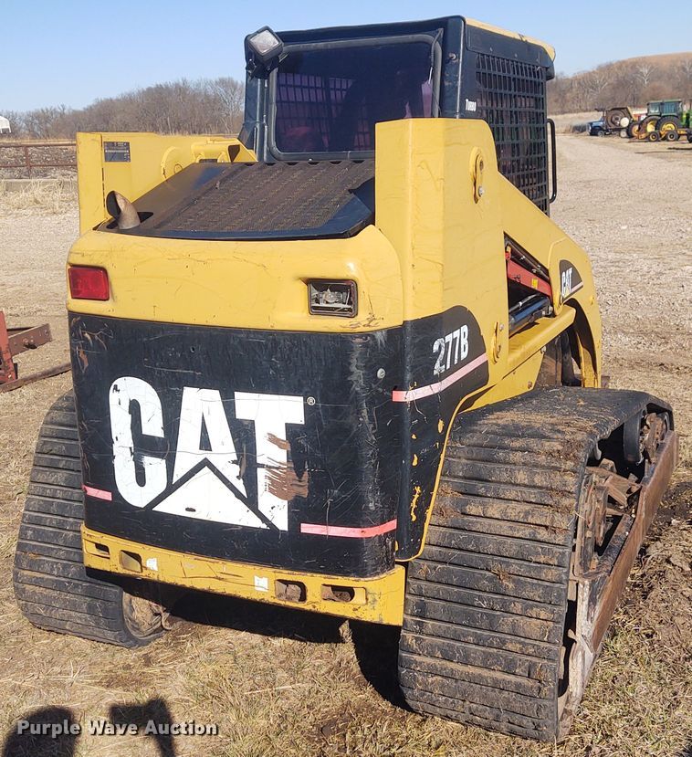 image for item FY9971 2007 Caterpillar 277B  tracked skid steer loader