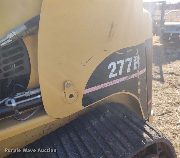 image for item FY9971 2007 Caterpillar 277B  tracked skid steer loader