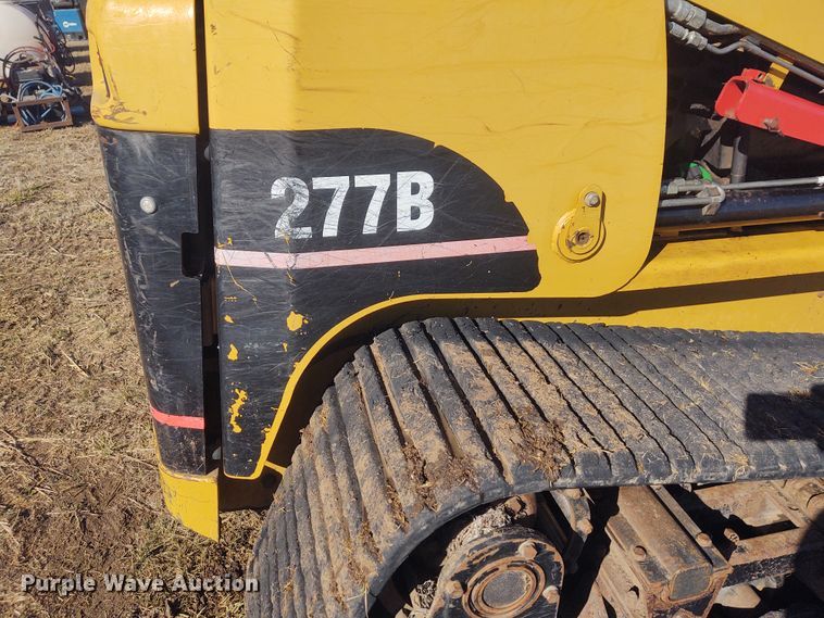 image for item FY9971 2007 Caterpillar 277B  tracked skid steer loader