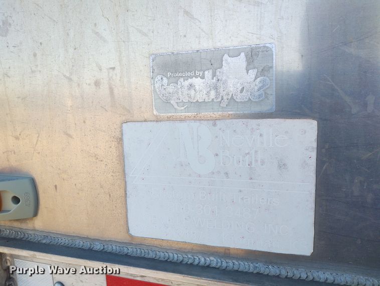 image for item FY9973 2011 Neville Built grain trailer