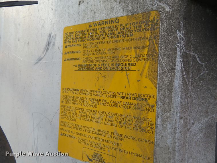 image for item DH0715 2004 Wilkens 53138A0T  walking floor trailer