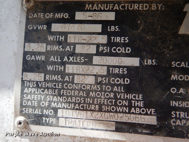 image for item DJ0384 1986 Dorsey Lite Guard  cold storage unit