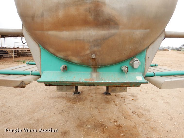 image for item DJ0764 1991 Brenner SS Transport  tank trailer