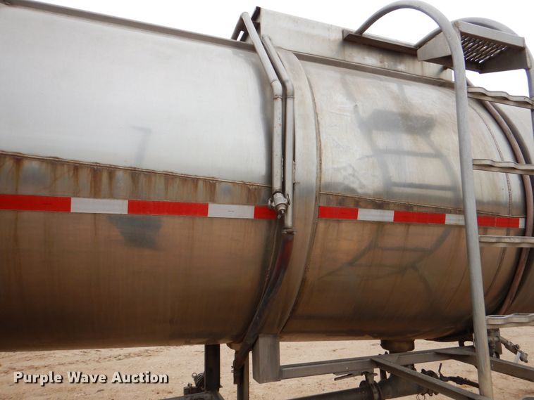 image for item DJ0764 1991 Brenner SS Transport  tank trailer