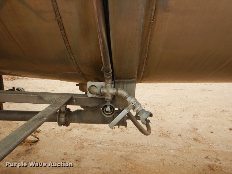 image for item DJ0764 1991 Brenner SS Transport  tank trailer