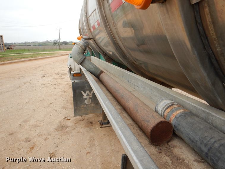 image for item DJ0764 1991 Brenner SS Transport  tank trailer