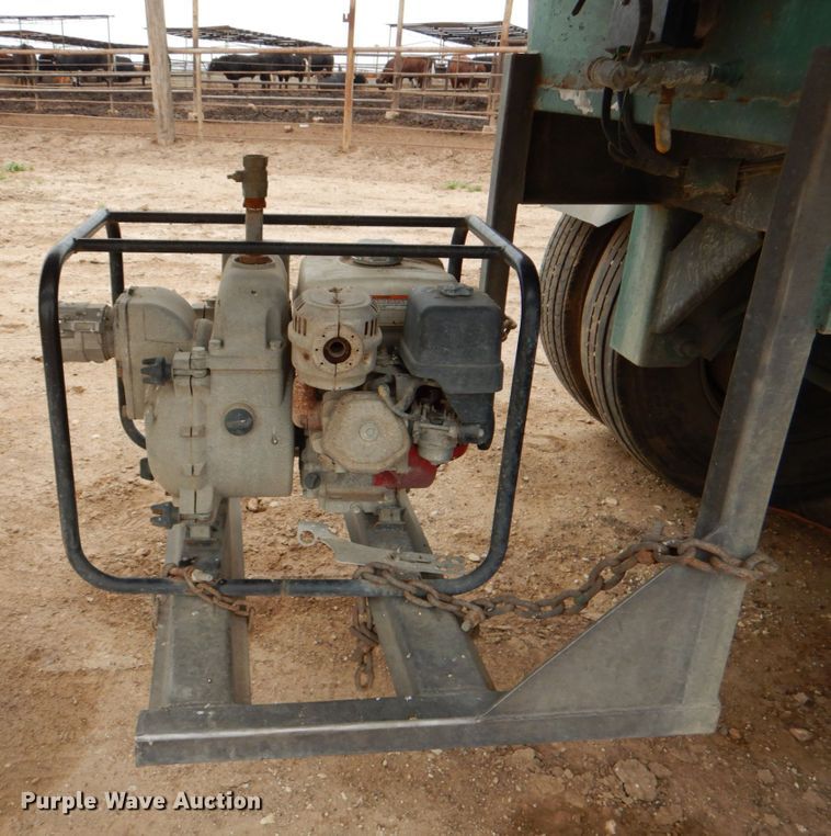 image for item DJ0764 1991 Brenner SS Transport  tank trailer