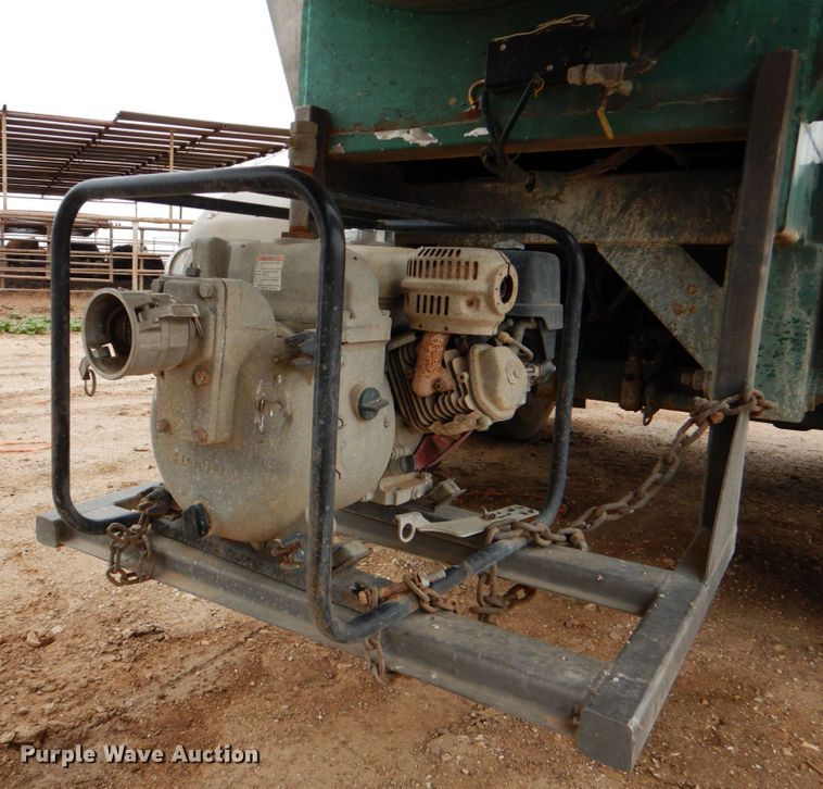 image for item DJ0764 1991 Brenner SS Transport  tank trailer