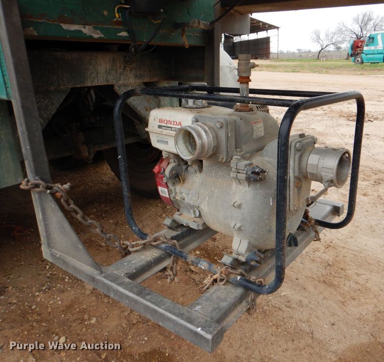 image for item DJ0764 1991 Brenner SS Transport  tank trailer