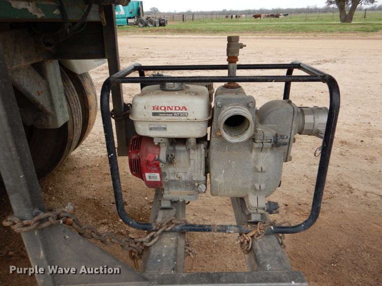 image for item DJ0764 1991 Brenner SS Transport  tank trailer