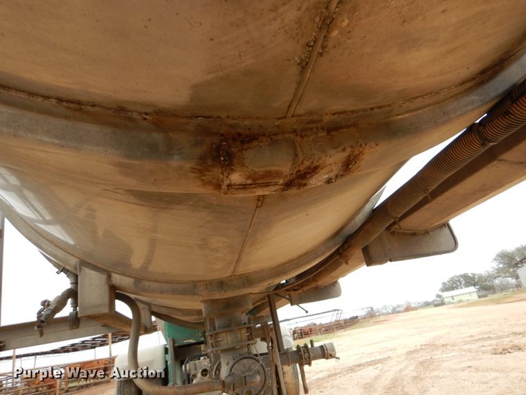 image for item DJ0764 1991 Brenner SS Transport  tank trailer