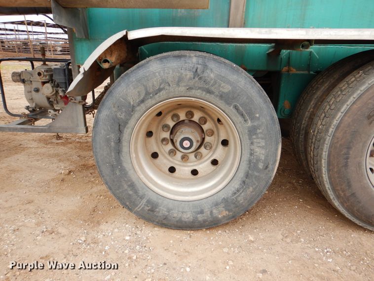 image for item DJ0764 1991 Brenner SS Transport  tank trailer