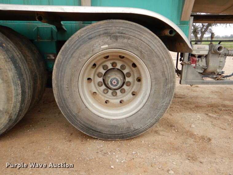 image for item DJ0764 1991 Brenner SS Transport  tank trailer