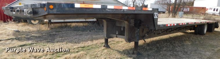 image for item DJ5963 2001 Maurer  drop deck trailer