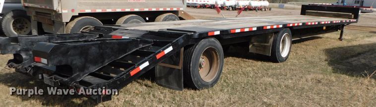 image for item DJ5963 2001 Maurer  drop deck trailer