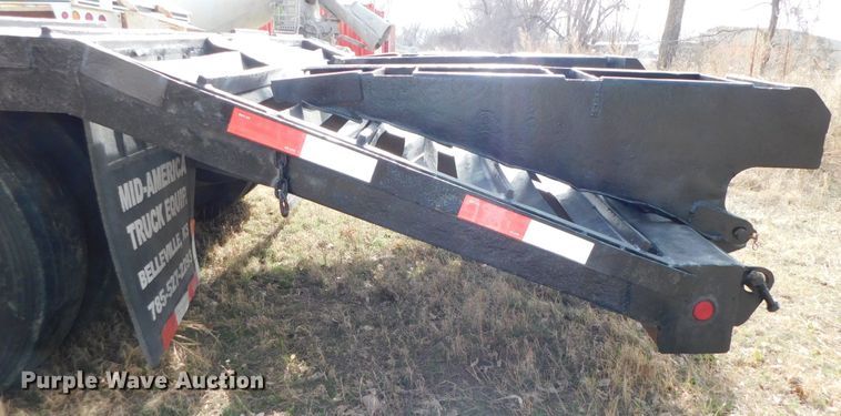 image for item DJ5963 2001 Maurer  drop deck trailer