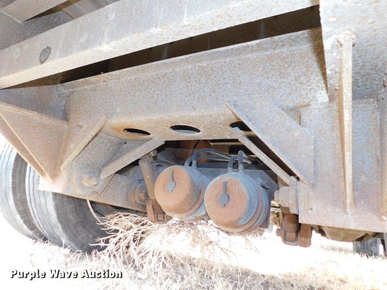 image for item DJ5963 2001 Maurer  drop deck trailer