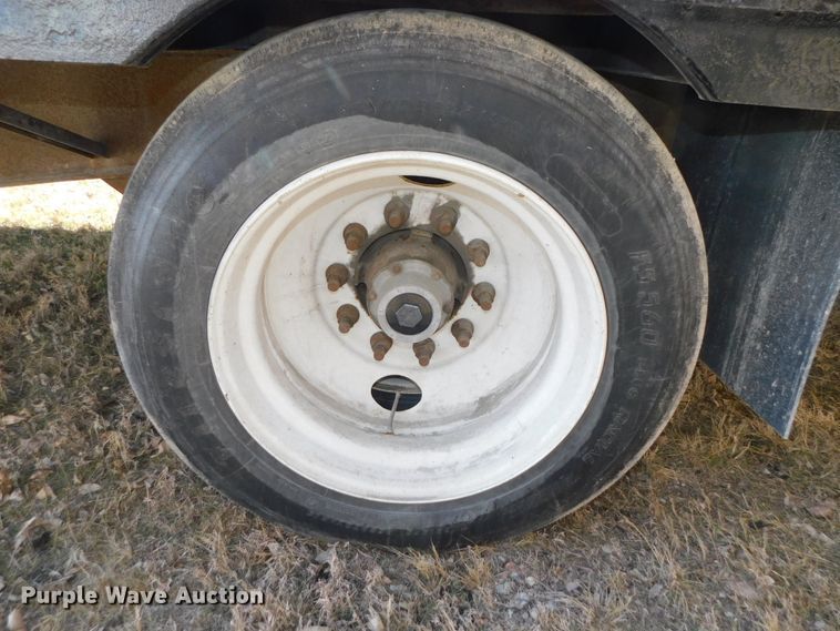 image for item DJ5963 2001 Maurer  drop deck trailer