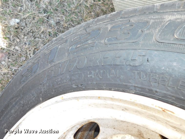 image for item DJ5963 2001 Maurer  drop deck trailer