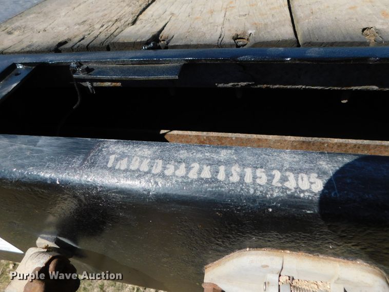 image for item DJ5963 2001 Maurer  drop deck trailer