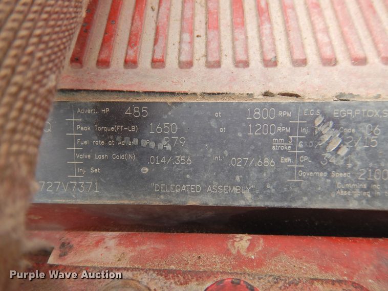 image for item DJ8328 2011 Peterbilt 367  semi truck