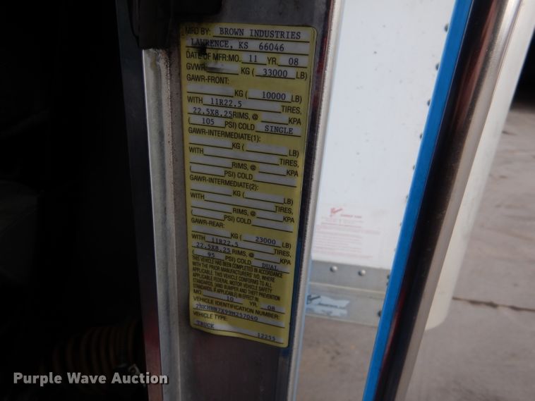 image for item DL2187 2009 Kenworth T370  box truck