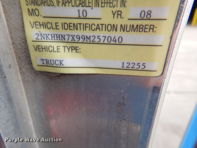 image for item DL2187 2009 Kenworth T370  box truck