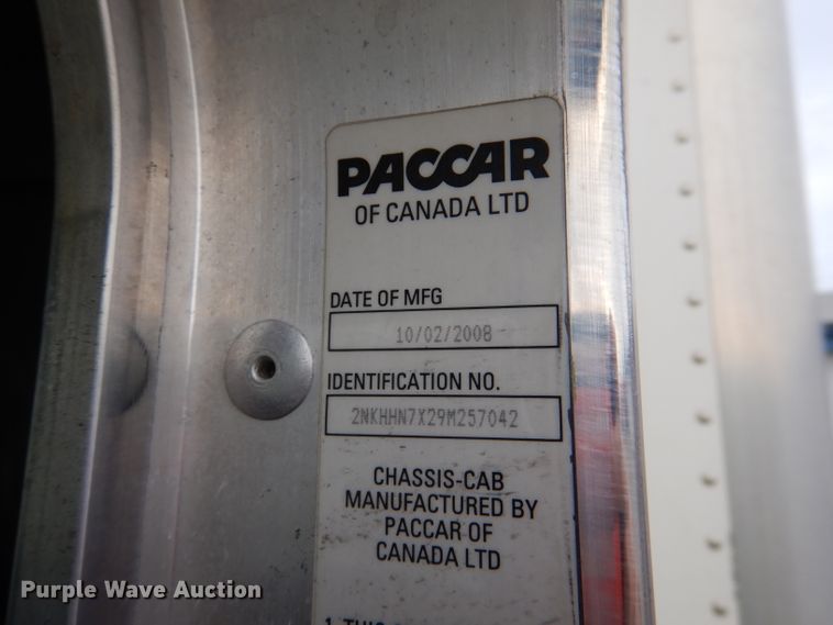 image for item DL2188 2009 Kenworth T370  box truck