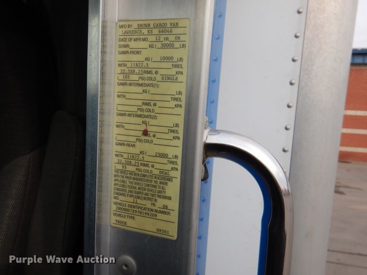 image for item DL2190 2007 Kenworth T300  box truck