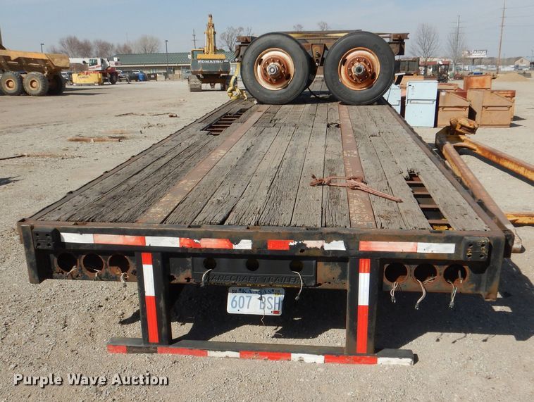image for item DL4779 1990 Transcraft TI100K-48X102  flatbed trailer