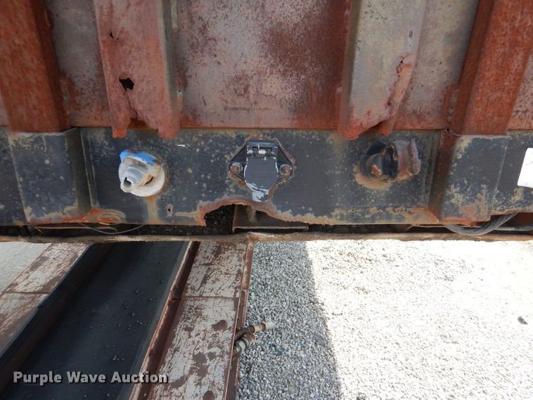 image for item DL4779 1990 Transcraft TI100K-48X102  flatbed trailer