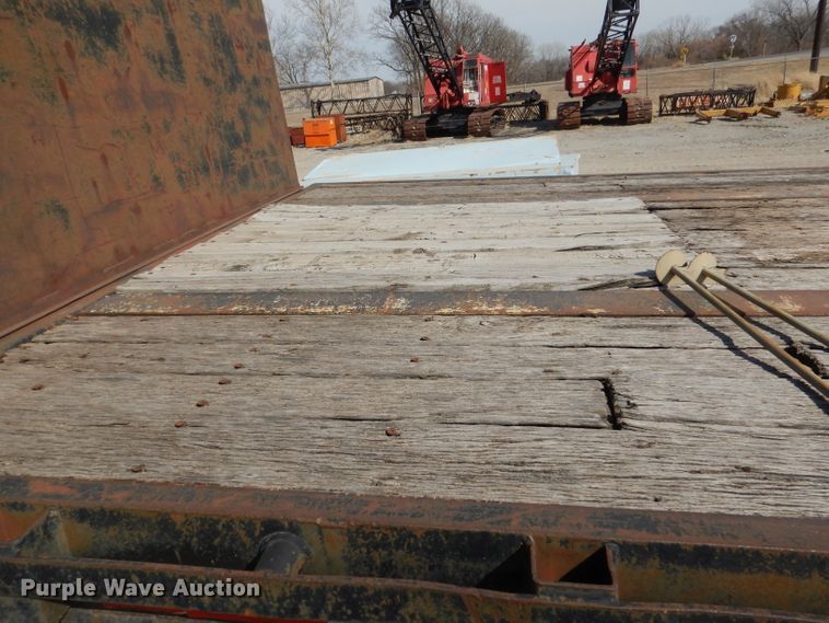 image for item DL4779 1990 Transcraft TI100K-48X102  flatbed trailer