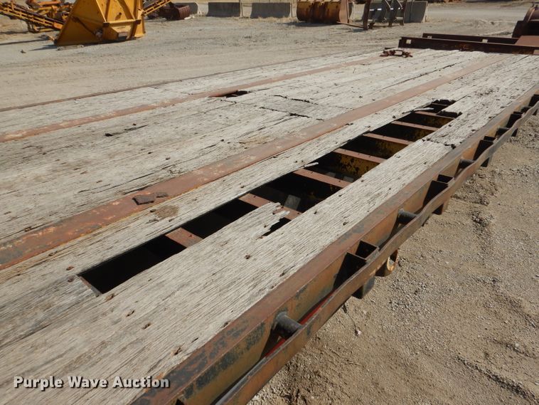 image for item DL4779 1990 Transcraft TI100K-48X102  flatbed trailer