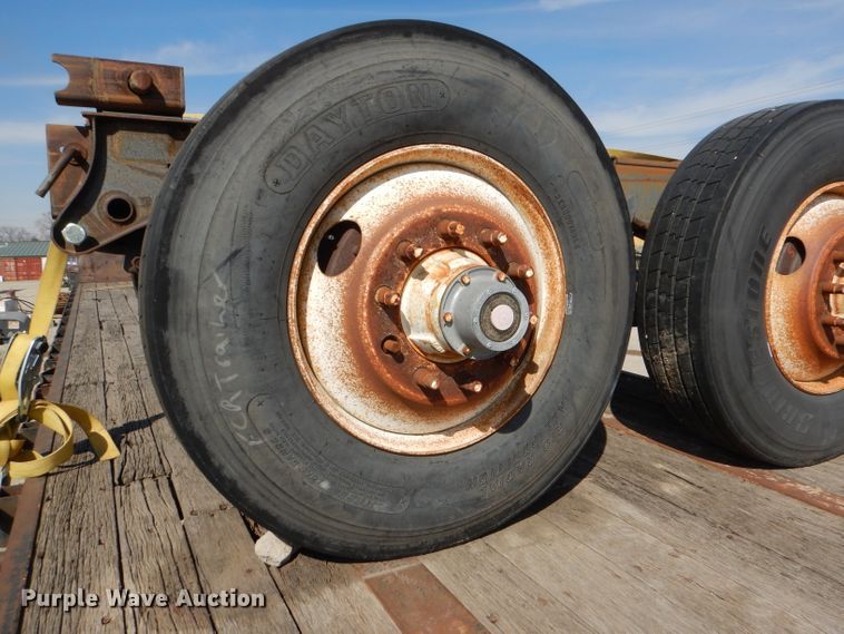 image for item DL4779 1990 Transcraft TI100K-48X102  flatbed trailer