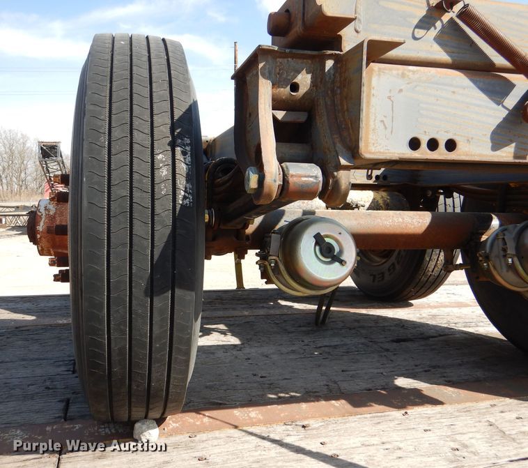 image for item DL4779 1990 Transcraft TI100K-48X102  flatbed trailer