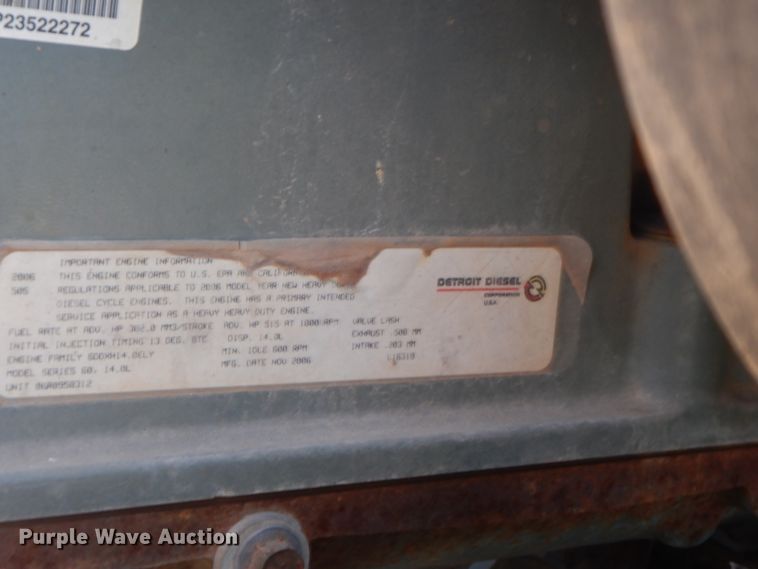 image for item GG9437 2007 Sterling AT9  semi truck