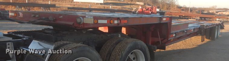 image for item HW9800 2001 Viking VDRR53100 drop deck equipment trailer