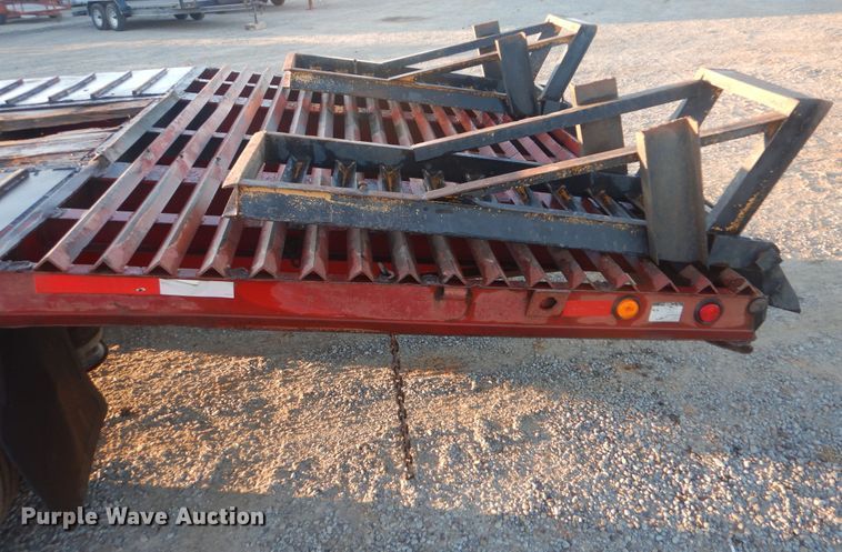 image for item HW9800 2001 Viking VDRR53100 drop deck equipment trailer