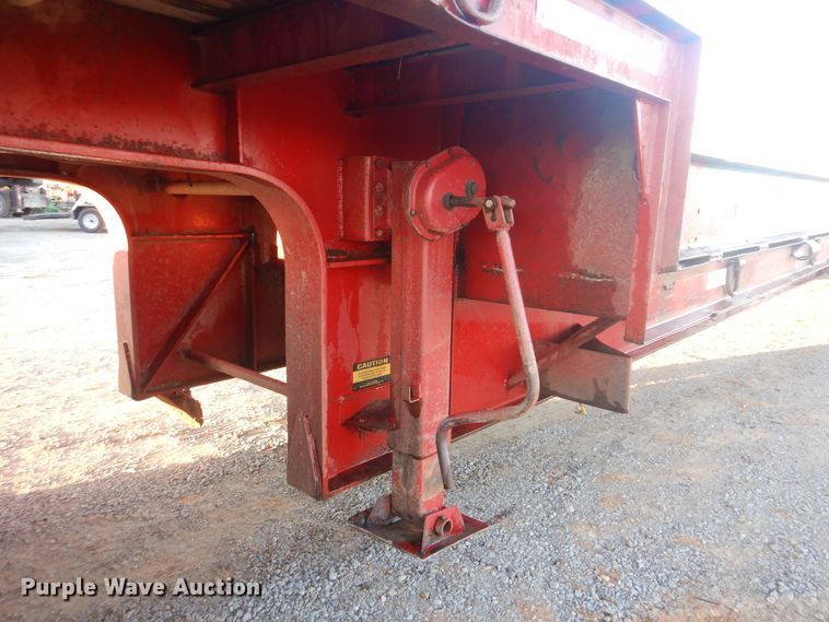 image for item HW9800 2001 Viking VDRR53100 drop deck equipment trailer