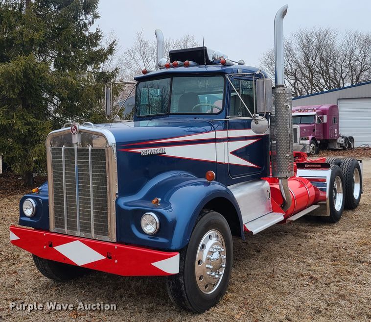 image for item IA9246 1966 Kenworth W-923  semi truck