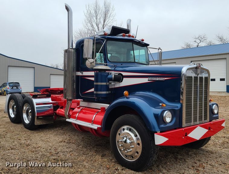 image for item IA9246 1966 Kenworth W-923  semi truck