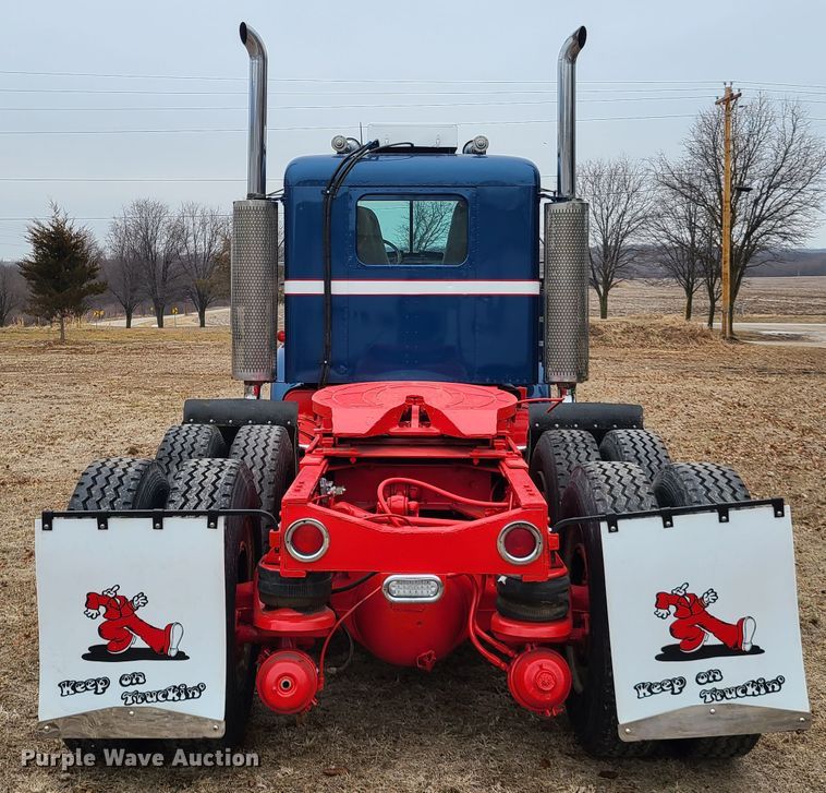 image for item IA9246 1966 Kenworth W-923  semi truck