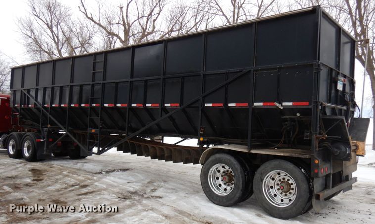 image for item IA9353 1999 Trinity live bottom trailer